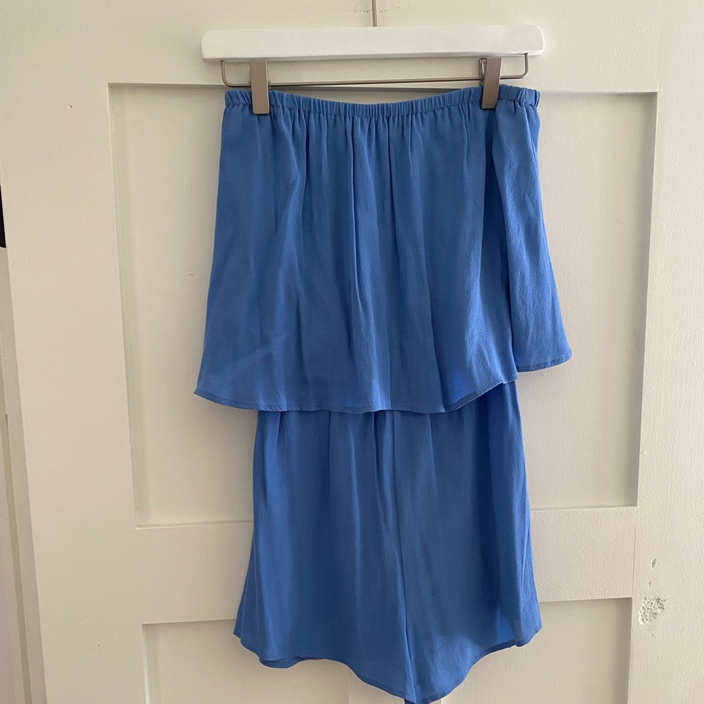Show Me Your Mumu Strapless Romper